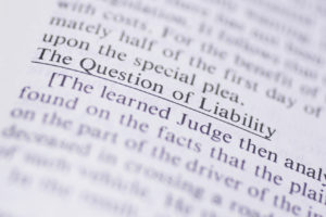 The Different Theories of Liability in Personal Injury Cases