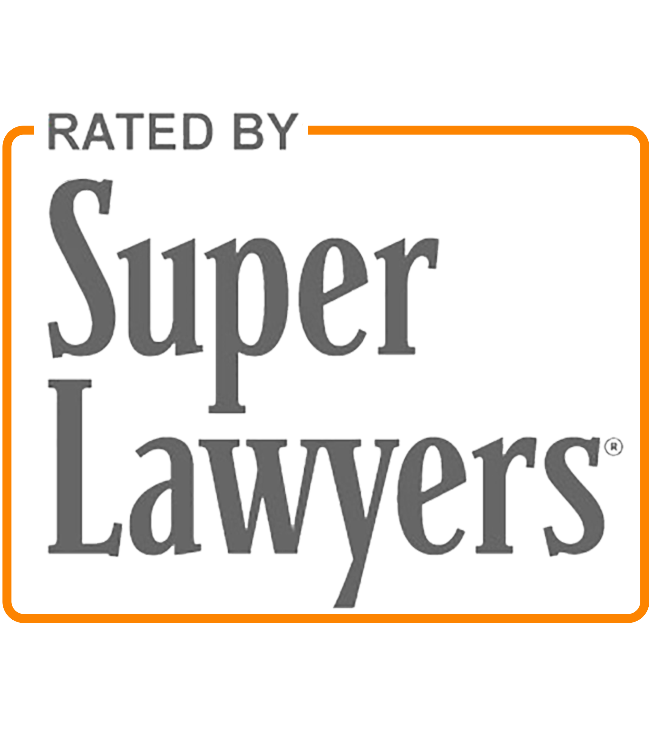 Rated By Super Lawyers Badge